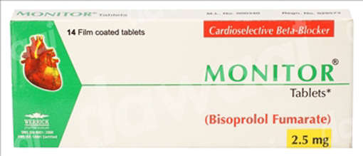 Picture of Monitor 2.5mg Tab 14x1s